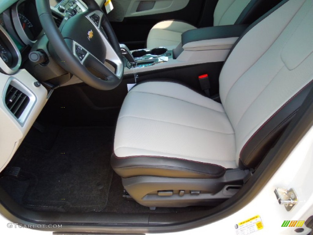 2012 Equinox LT - Summit White / Light Titanium/Jet Black photo #8