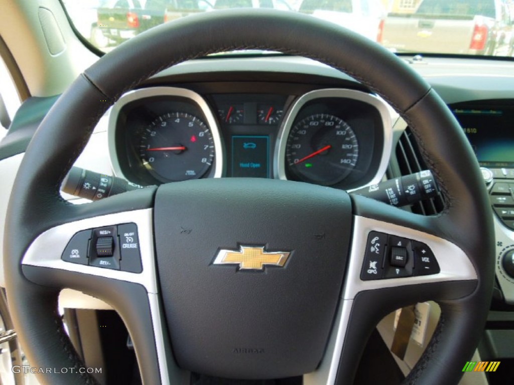 2012 Equinox LT - Summit White / Light Titanium/Jet Black photo #15