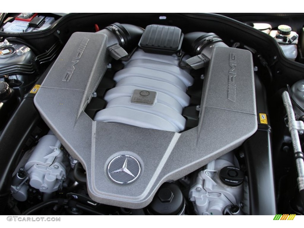 2011 Mercedes-Benz SL 63 AMG Roadster 6.3 Liter AMG DOHC 32-Valve VVT V8 Engine Photo #64602069