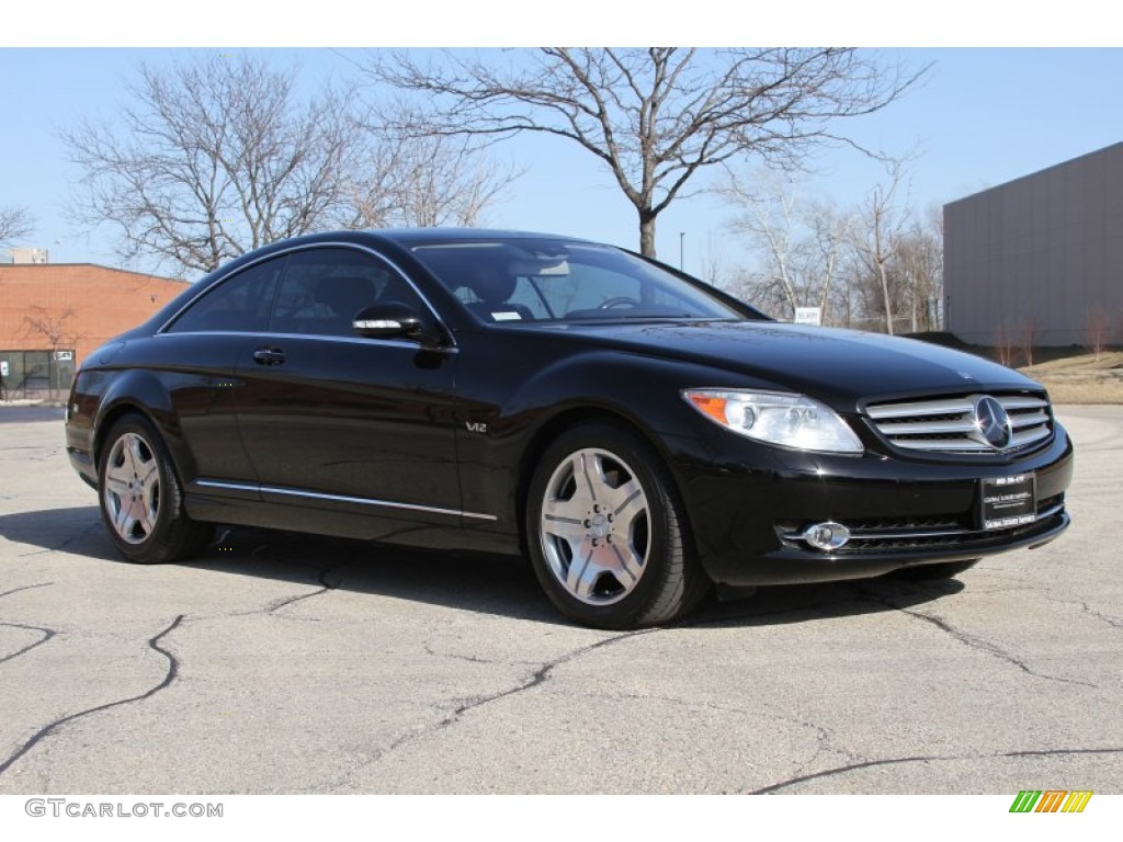 Black 2007 Mercedes-Benz CL 600 Exterior Photo #64602517