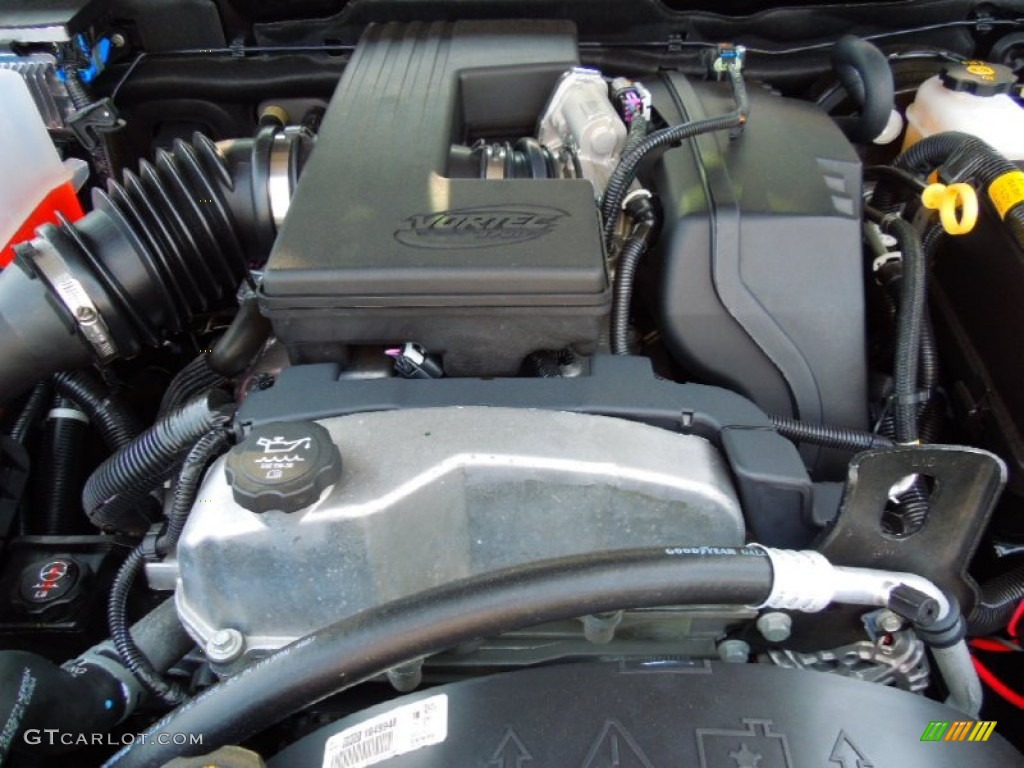 2012 Chevrolet Colorado LT Extended Cab 3.7 Liter DOHC 20-Valve Vortec 5 Cylinder Engine Photo #64602969