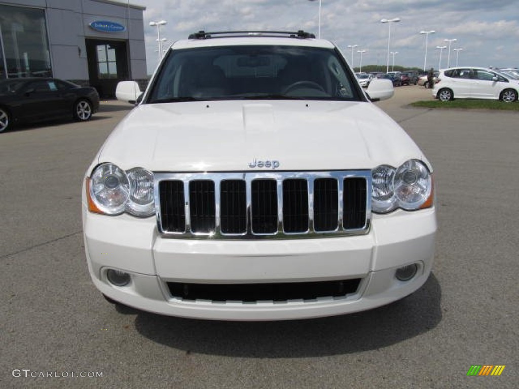 2008 Grand Cherokee Limited 4x4 - Stone White / Dark Khaki/Light Graystone photo #18