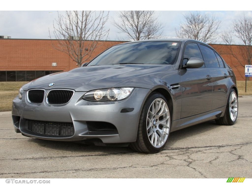 Space Gray Metallic 2011 BMW M3 Sedan Exterior Photo #64603281