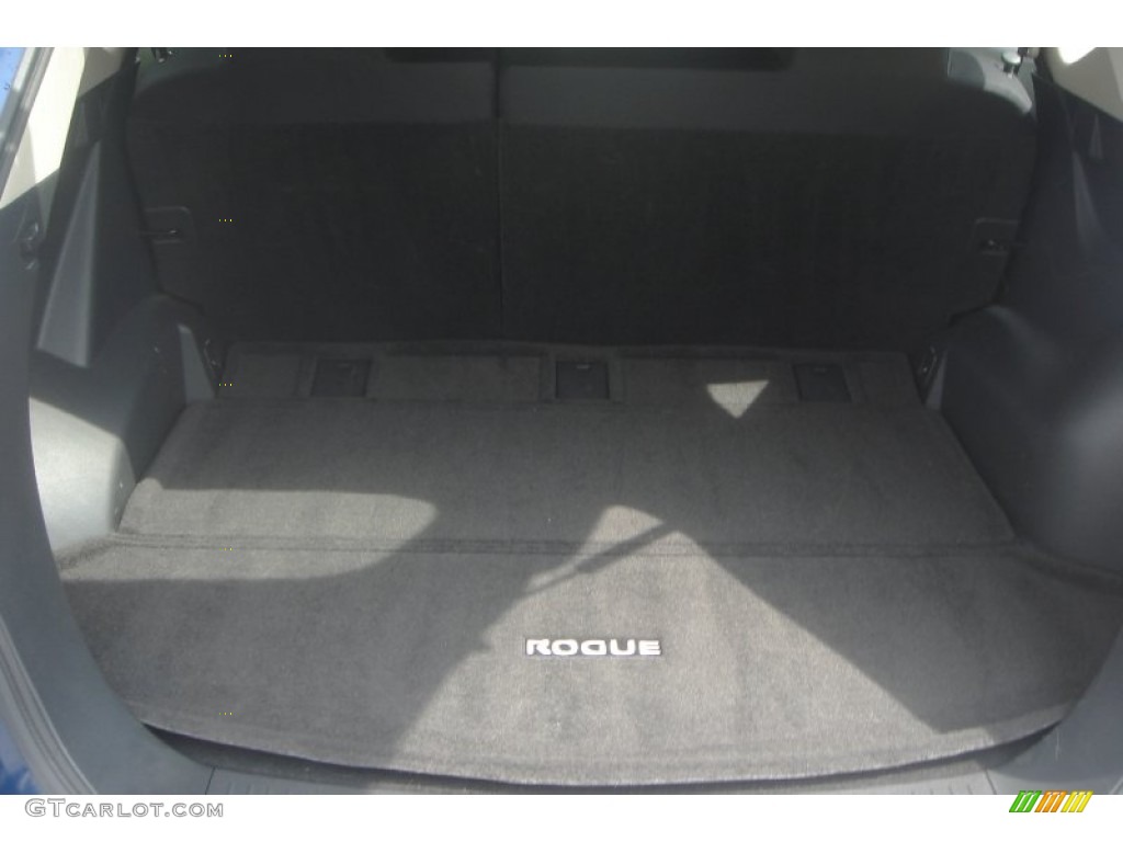 2011 Rogue S AWD - Indigo Blue Metallic / Black photo #31