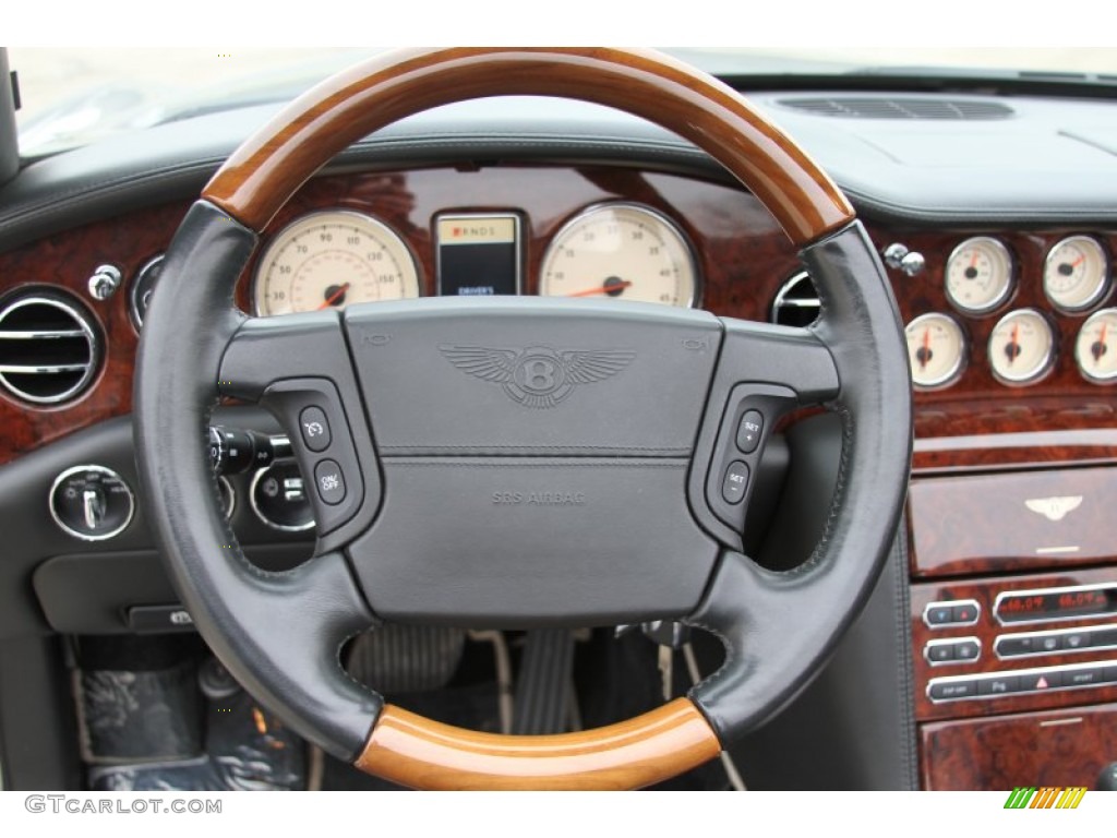 2008 Bentley Azure Standard Azure Model Steering Wheel Photos