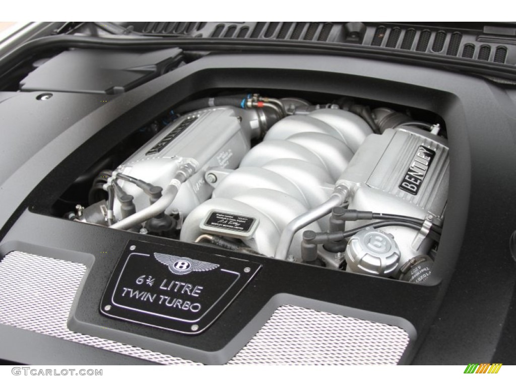 2008 Bentley Azure Standard Azure Model 6.75 Liter Twin-Turbocharged V8 Engine Photo #64604693