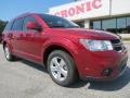 Deep Cherry Red Crystal Pearl 2011 Dodge Journey Mainstreet