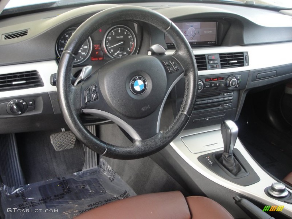 2007 3 Series 335i Sedan - Montego Blue Metallic / Terra/Black Dakota Leather photo #14