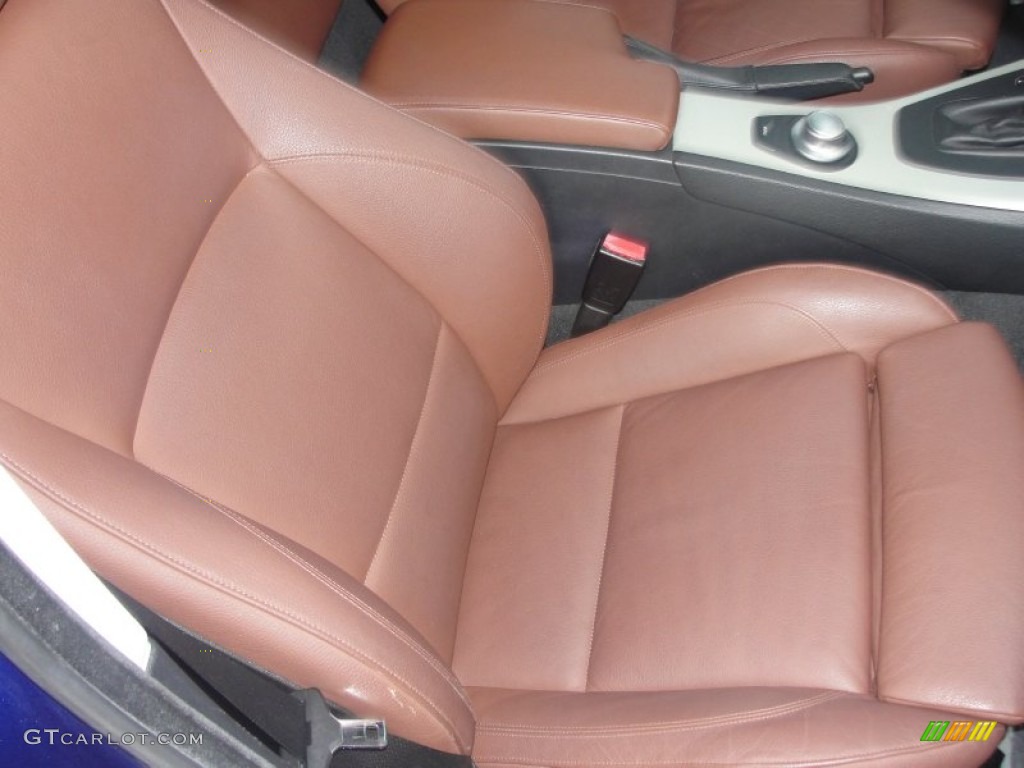 2007 3 Series 335i Sedan - Montego Blue Metallic / Terra/Black Dakota Leather photo #21