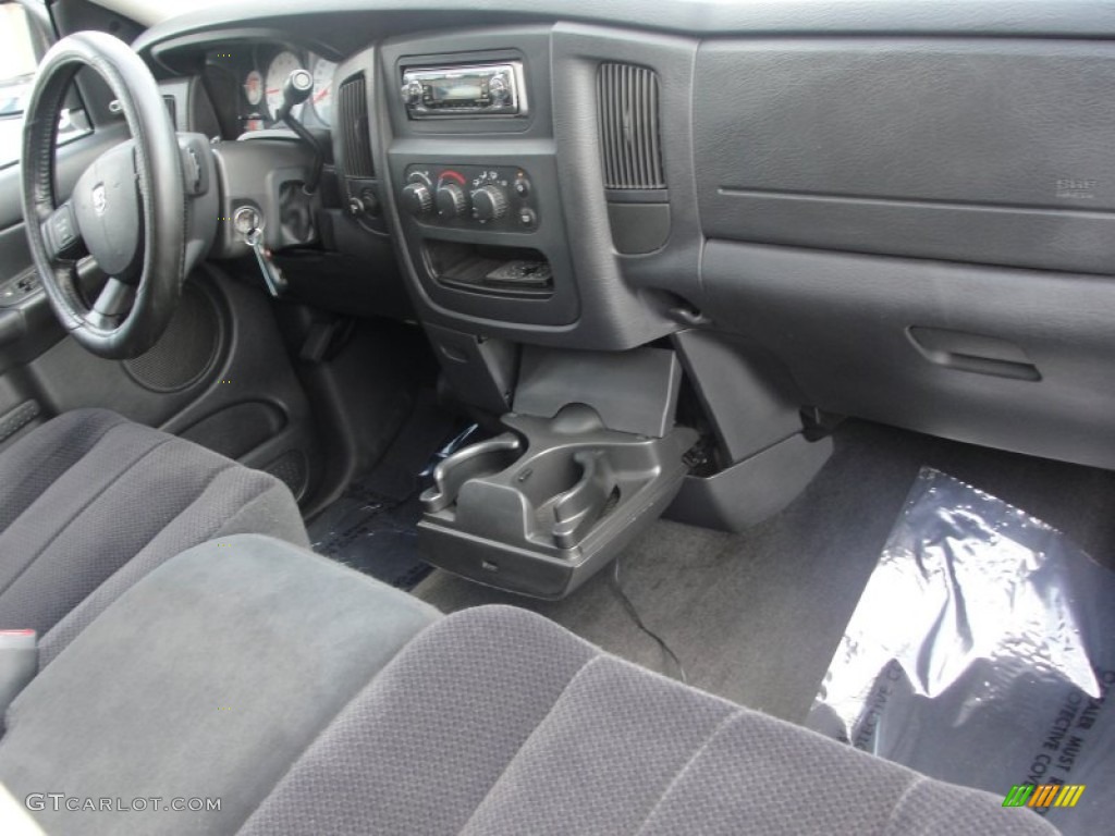 2004 Ram 1500 SLT Quad Cab - Light Almond Pearl / Dark Slate Gray photo #15