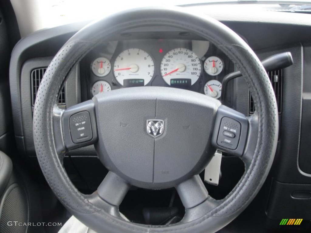 2004 Ram 1500 SLT Quad Cab - Light Almond Pearl / Dark Slate Gray photo #16