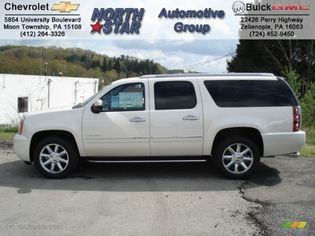 White Diamond Tricoat GMC Yukon