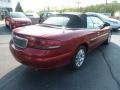 2004 Deep Lava Red Metallic Chrysler Sebring Limited Convertible  photo #3