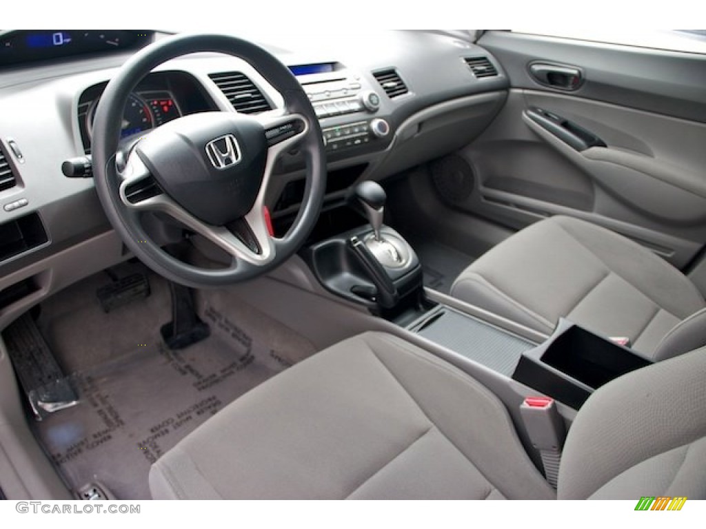 Gray Interior 2010 Honda Civic DX-VP Sedan Photo #64610070
