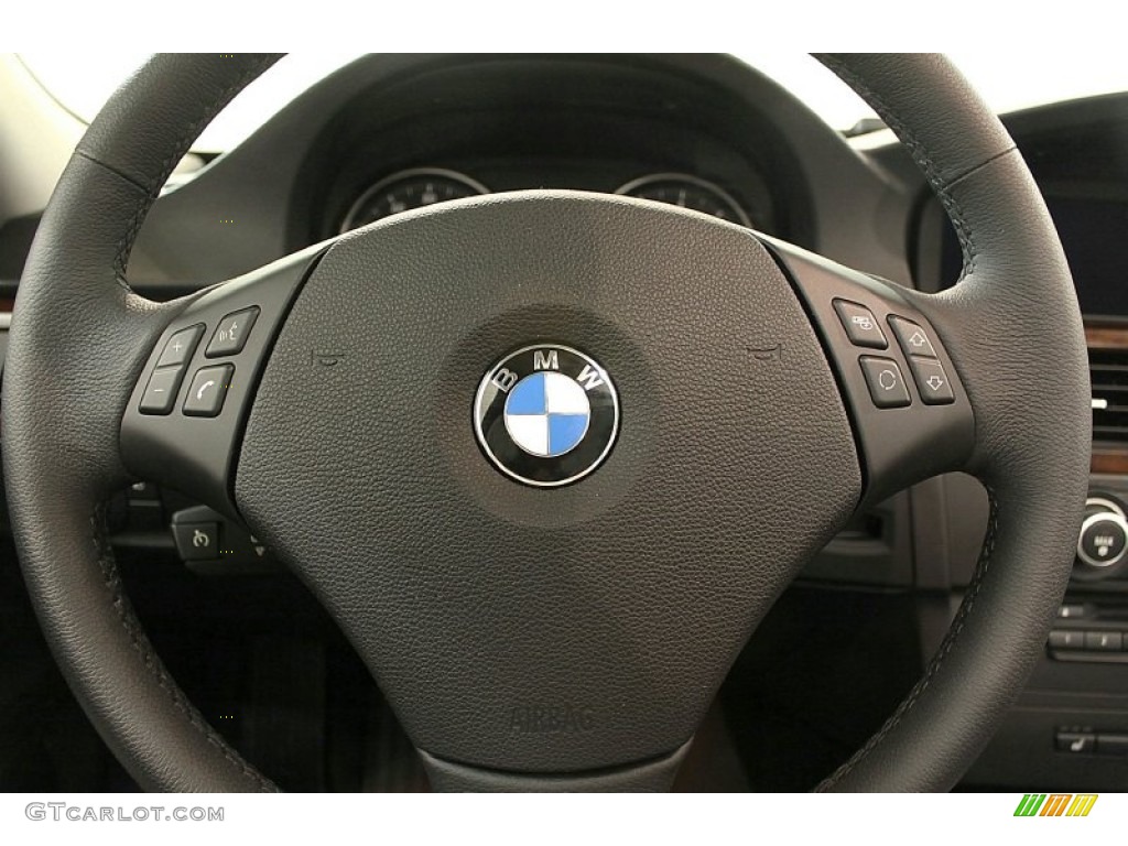 2009 3 Series 328xi Sport Wagon - Black Sapphire Metallic / Black Dakota Leather photo #11