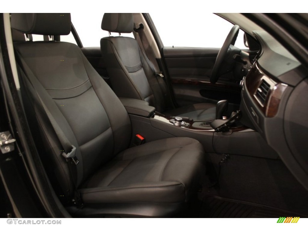 2009 3 Series 328xi Sport Wagon - Black Sapphire Metallic / Black Dakota Leather photo #25