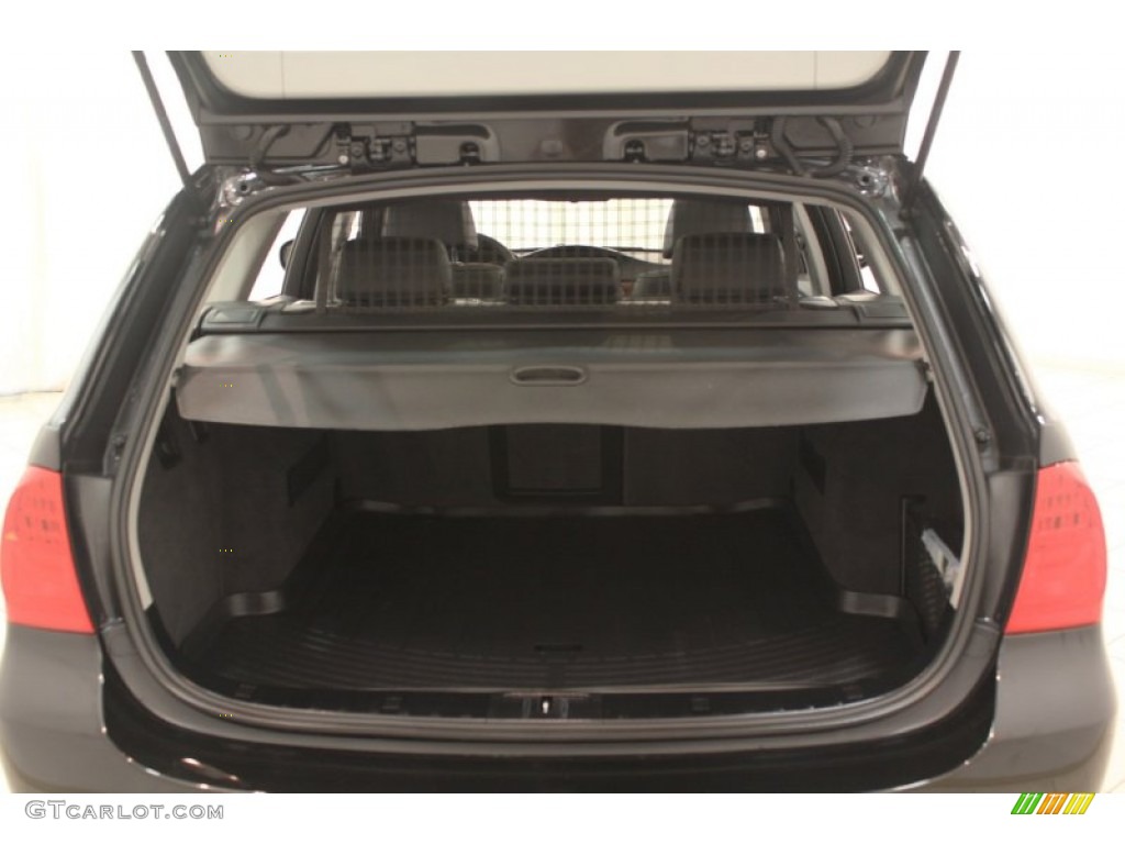 2009 3 Series 328xi Sport Wagon - Black Sapphire Metallic / Black Dakota Leather photo #30
