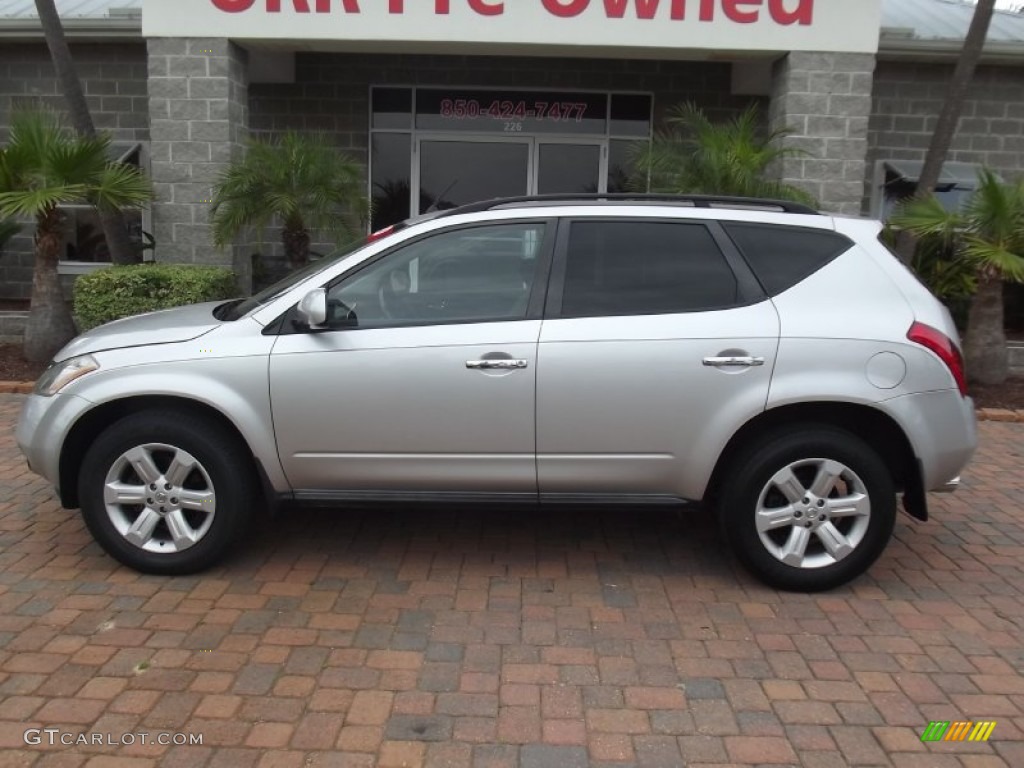 2007 Murano S AWD - Brilliant Silver Metallic / Charcoal photo #2