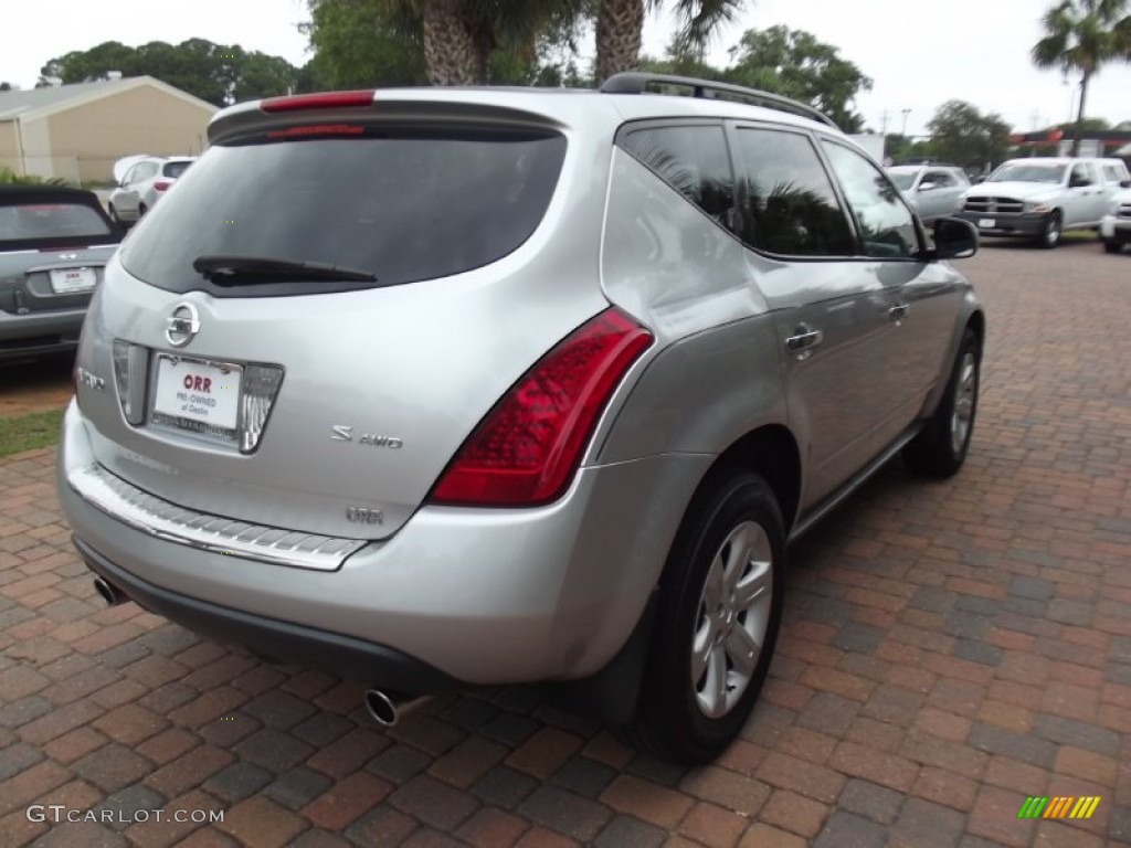 2007 Murano S AWD - Brilliant Silver Metallic / Charcoal photo #5