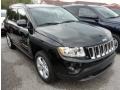 2012 Black Jeep Compass Latitude 4x4  photo #2