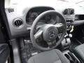 2012 Black Jeep Compass Latitude 4x4  photo #9