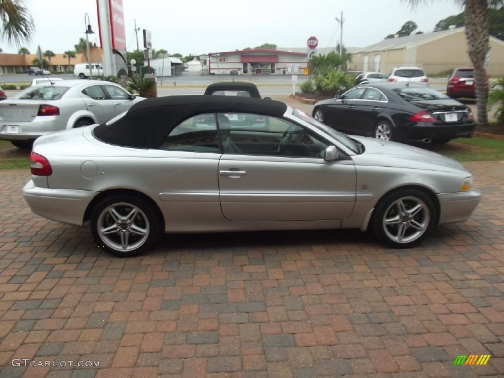 2001 C70 LT Convertible - Mystic Silver Metallic / Gray photo #4