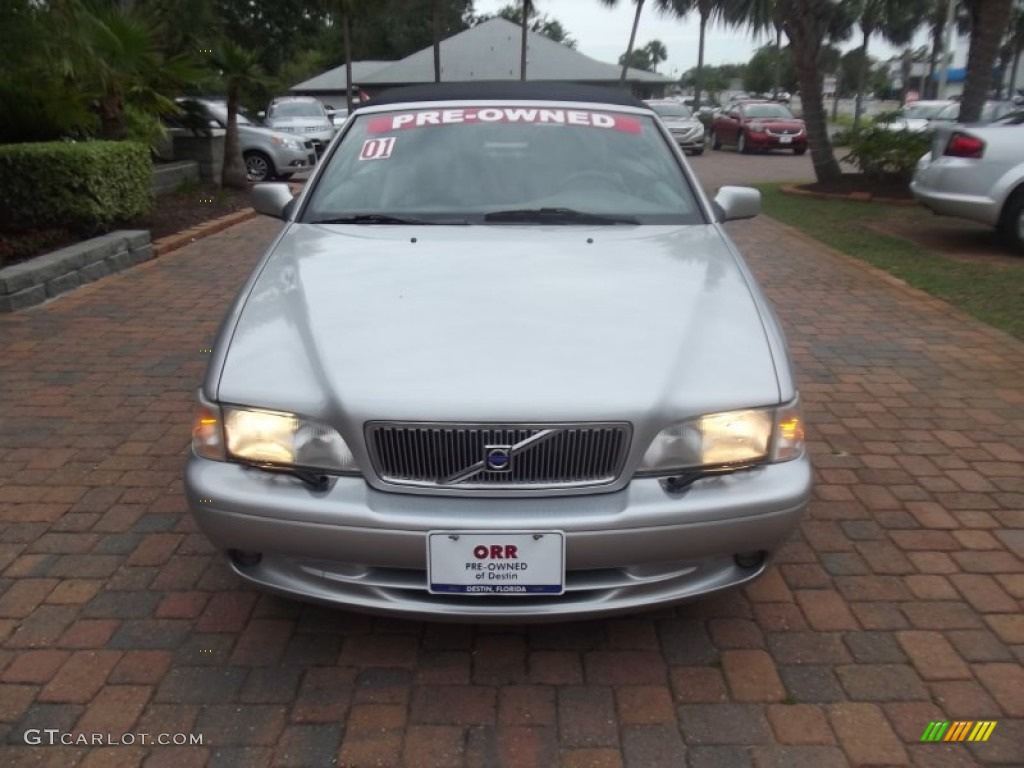 2001 C70 LT Convertible - Mystic Silver Metallic / Gray photo #5