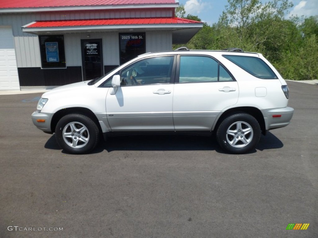 2001 RX 300 AWD - White Gold Crystal / Ivory photo #1