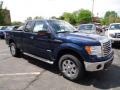 Dark Blue Pearl Metallic - F150 XLT SuperCab 4x4 Photo No. 1