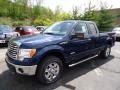 Dark Blue Pearl Metallic - F150 XLT SuperCab 4x4 Photo No. 5