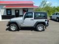 Bright Silver Metallic - Wrangler X 4x4 Right Hand Drive Photo No. 2