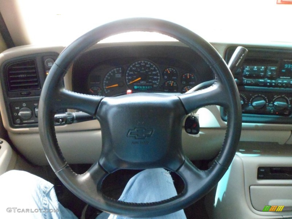 2001 Suburban 1500 LT 4x4 - Summit White / Tan photo #35