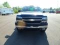 2006 Dark Blue Metallic Chevrolet Silverado 2500HD Work Truck Regular Cab 4x4  photo #3