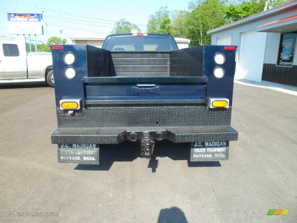 2006 Silverado 2500HD Work Truck Regular Cab 4x4 - Dark Blue Metallic / Dark Charcoal photo #4