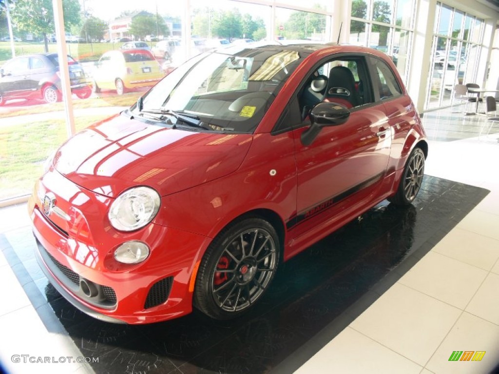 Rosso (Red) 2012 Fiat 500 Abarth Exterior Photo #64622077