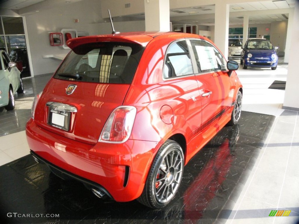 Rosso (Red) 2012 Fiat 500 Abarth Exterior Photo #64622152