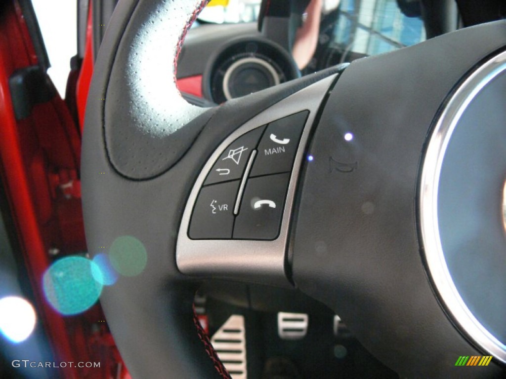 2012 Fiat 500 Abarth Controls Photo #64622275
