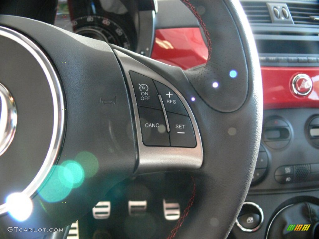 2012 Fiat 500 Abarth Controls Photo #64622287