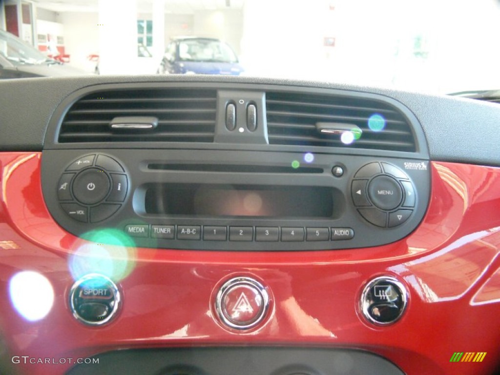 2012 Fiat 500 Abarth Audio System Photos