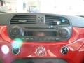 2012 Fiat 500 Abarth Rosso Leather (Red) Interior Audio System Photo