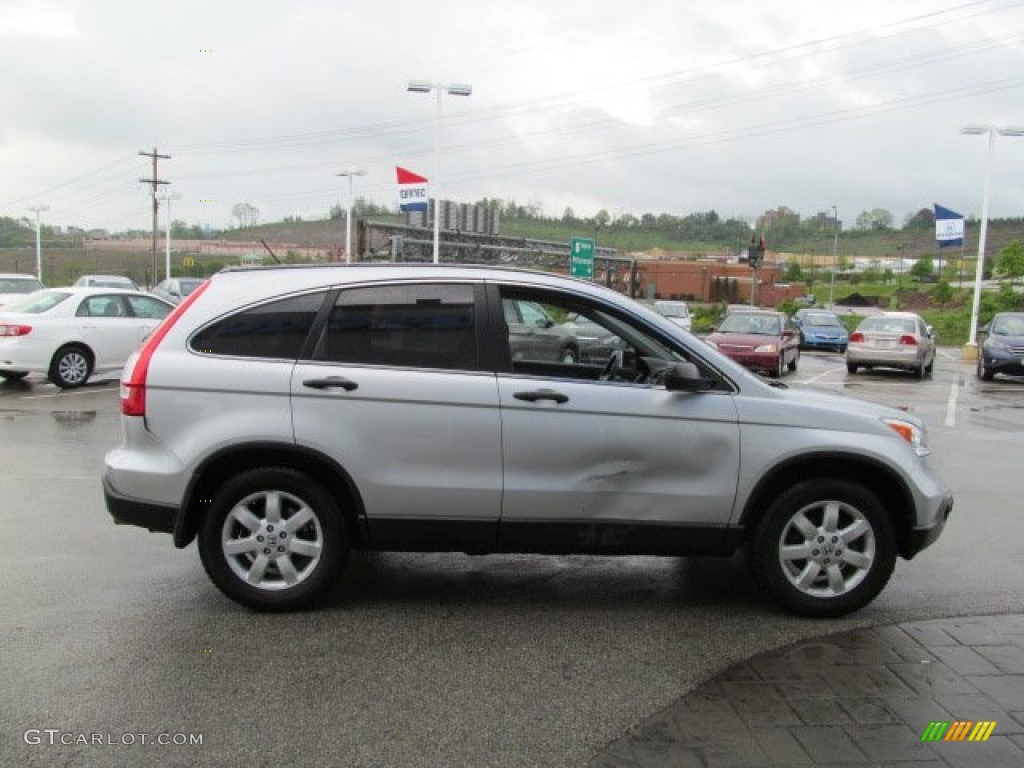 2009 CR-V EX 4WD - Alabaster Silver Metallic / Gray photo #7