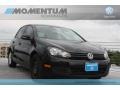 2010 Black Volkswagen Golf 4 Door  photo #1