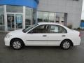 2005 Taffeta White Honda Civic Value Package Sedan  photo #2