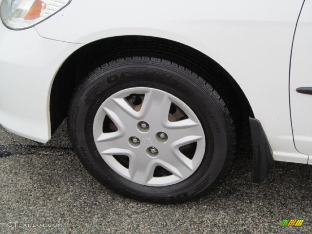 2005 Civic Value Package Sedan - Taffeta White / Ivory photo #3