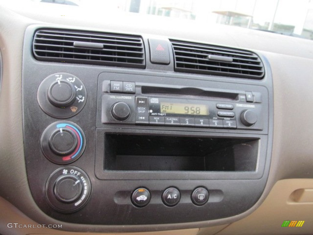 2005 Civic Value Package Sedan - Taffeta White / Ivory photo #13