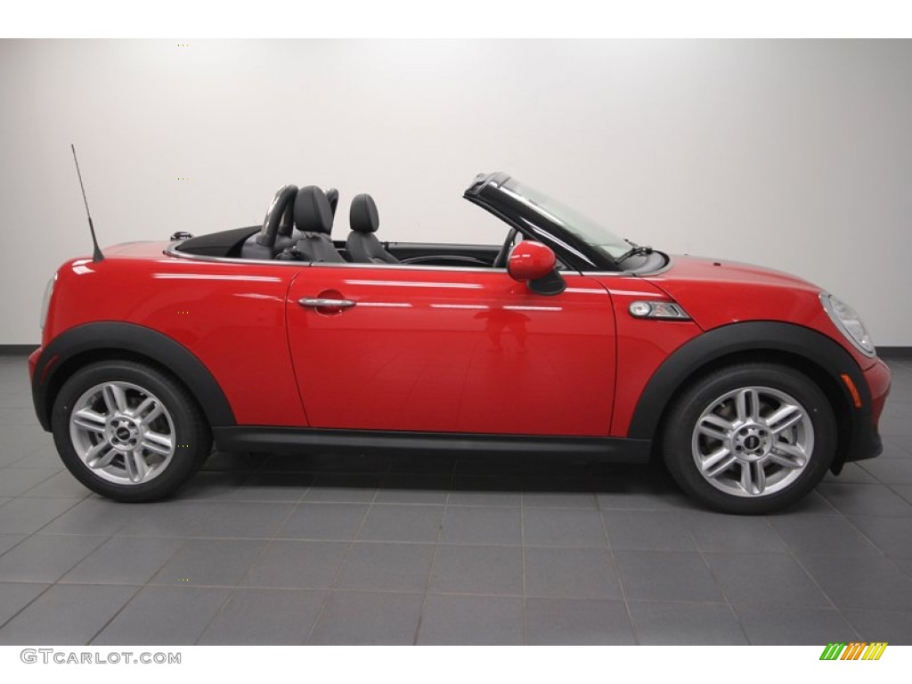 Chili Red 2012 Mini Cooper S Roadster Exterior Photo #64624570