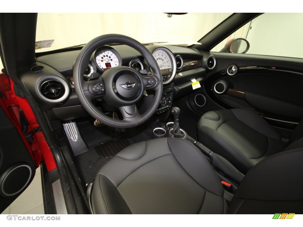 2012 Cooper S Roadster - Chili Red / Carbon Black photo #4