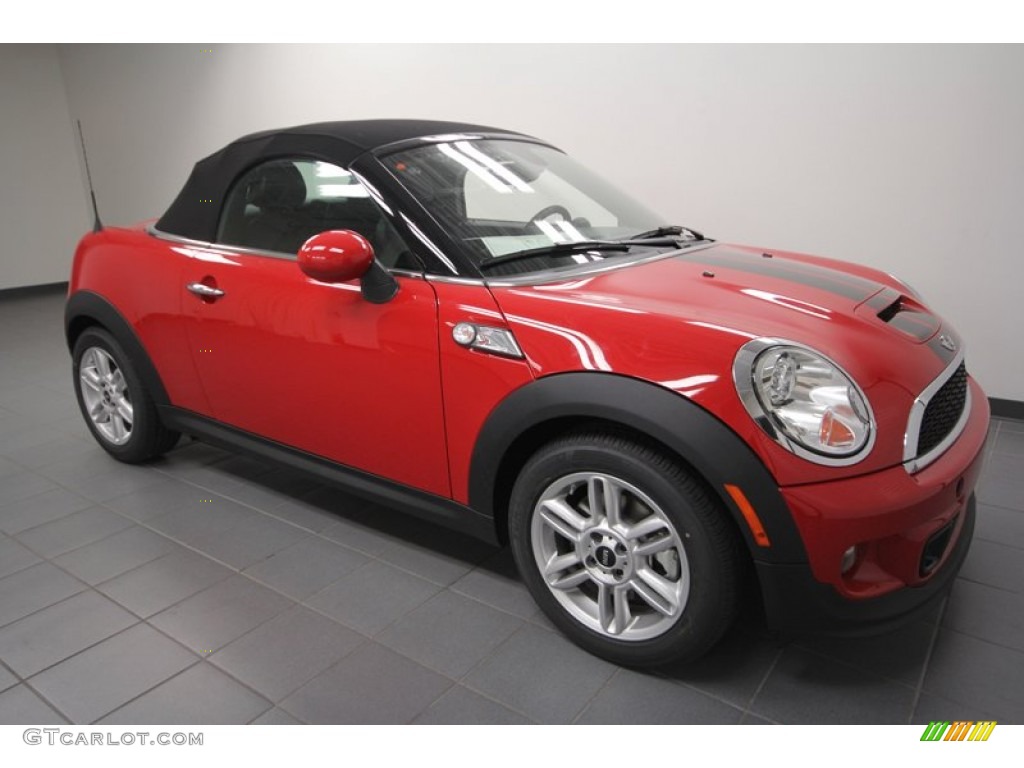 Chili Red 2012 Mini Cooper S Roadster Exterior Photo #64624612