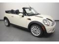 Pepper White 2012 Mini Cooper Convertible