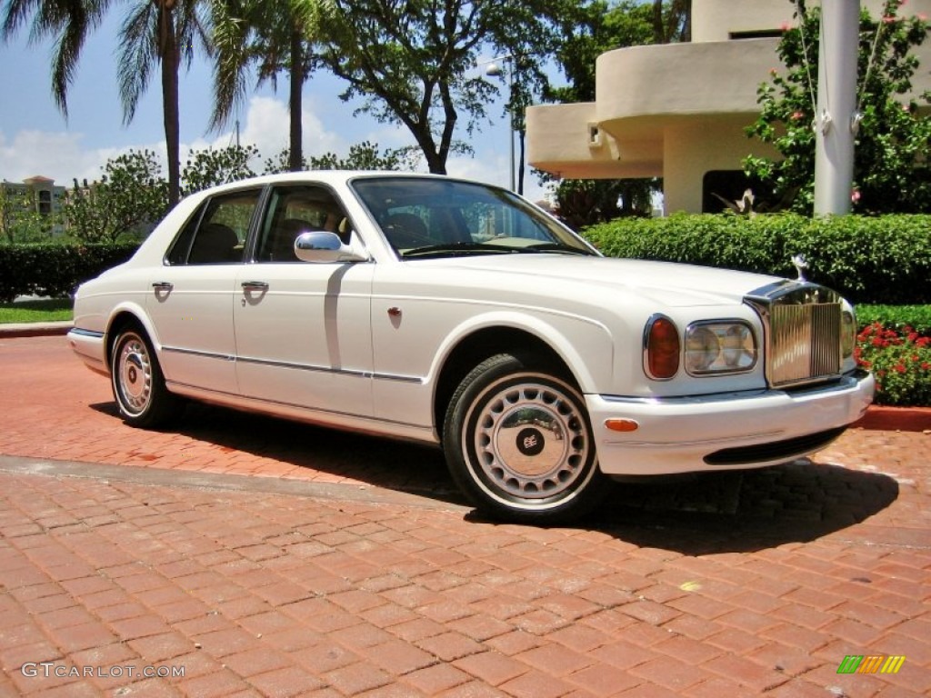 White 1999 Rolls-Royce Silver Seraph Standard Silver Seraph Model Exterior Photo #64624987